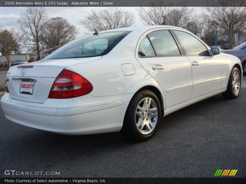 Alabaster White / Stone 2006 Mercedes-Benz E 350 Sedan