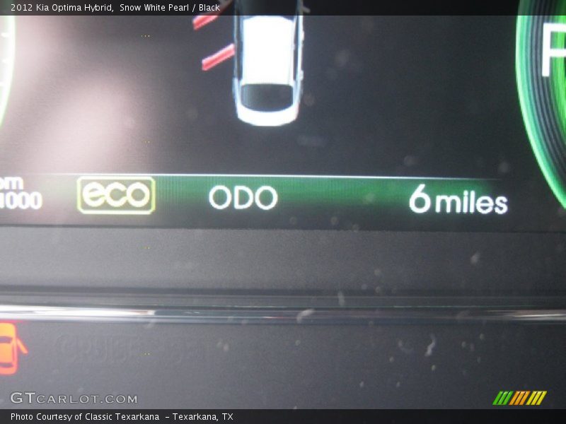 Snow White Pearl / Black 2012 Kia Optima Hybrid