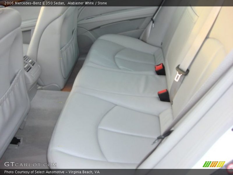 Alabaster White / Stone 2006 Mercedes-Benz E 350 Sedan