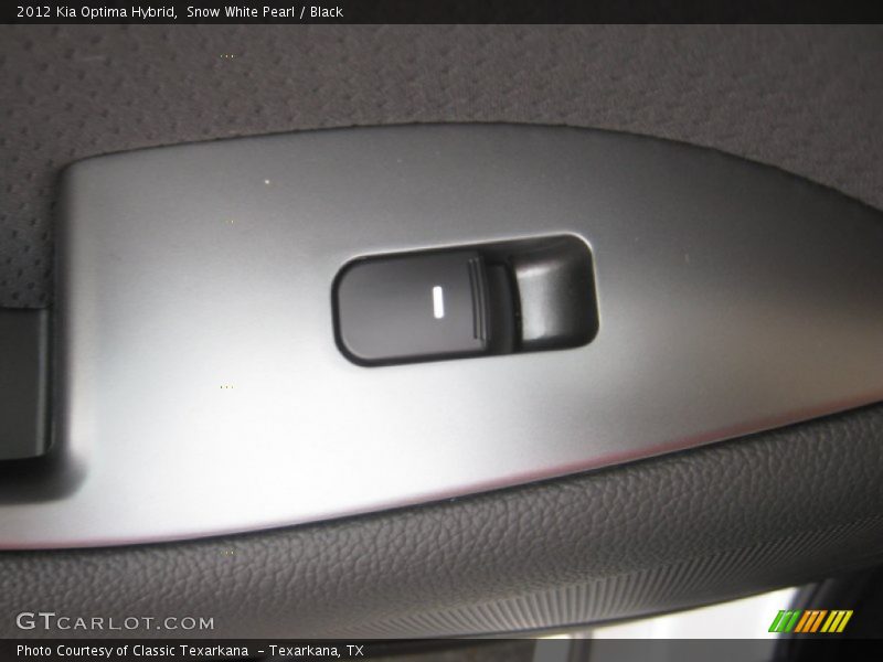 Snow White Pearl / Black 2012 Kia Optima Hybrid