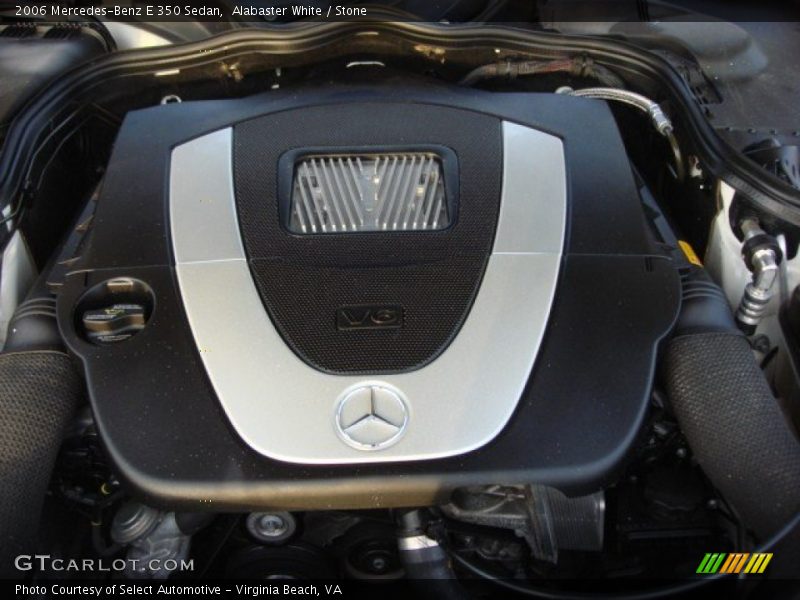 Alabaster White / Stone 2006 Mercedes-Benz E 350 Sedan