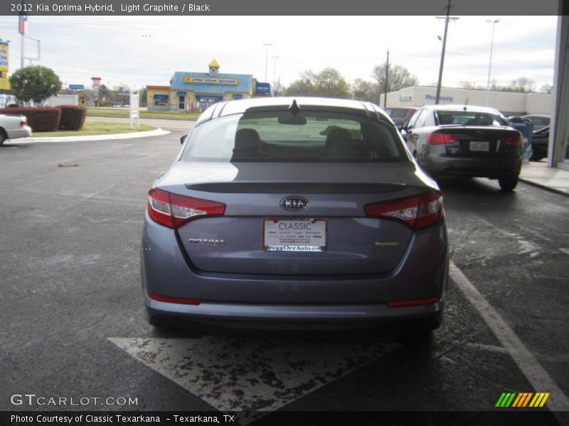 Light Graphite / Black 2012 Kia Optima Hybrid