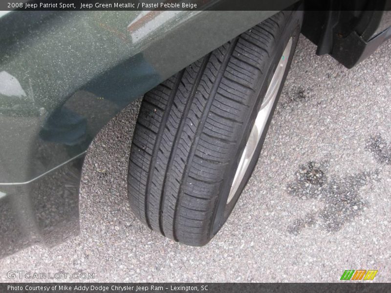Jeep Green Metallic / Pastel Pebble Beige 2008 Jeep Patriot Sport