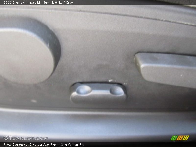 Summit White / Gray 2011 Chevrolet Impala LT