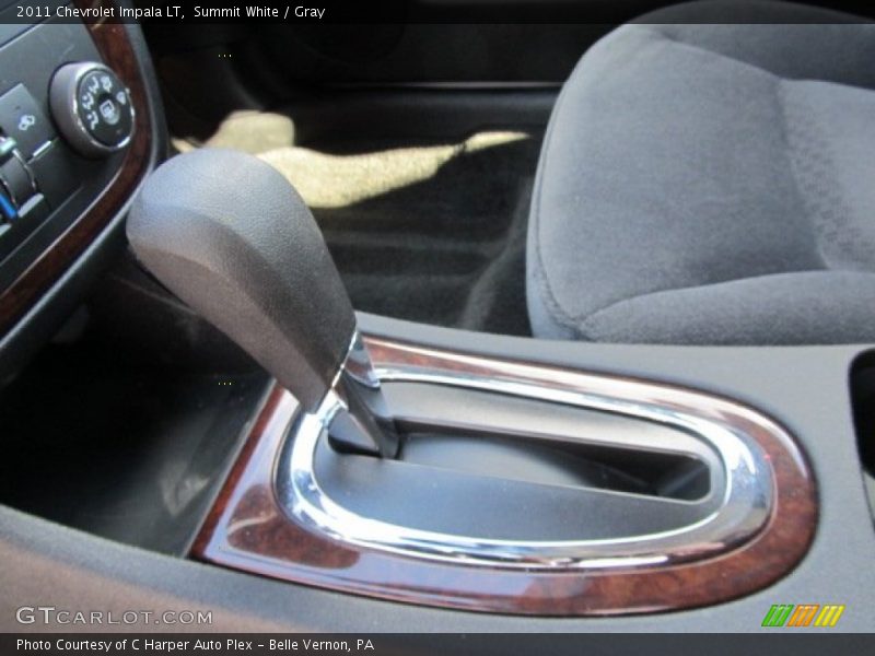 Summit White / Gray 2011 Chevrolet Impala LT