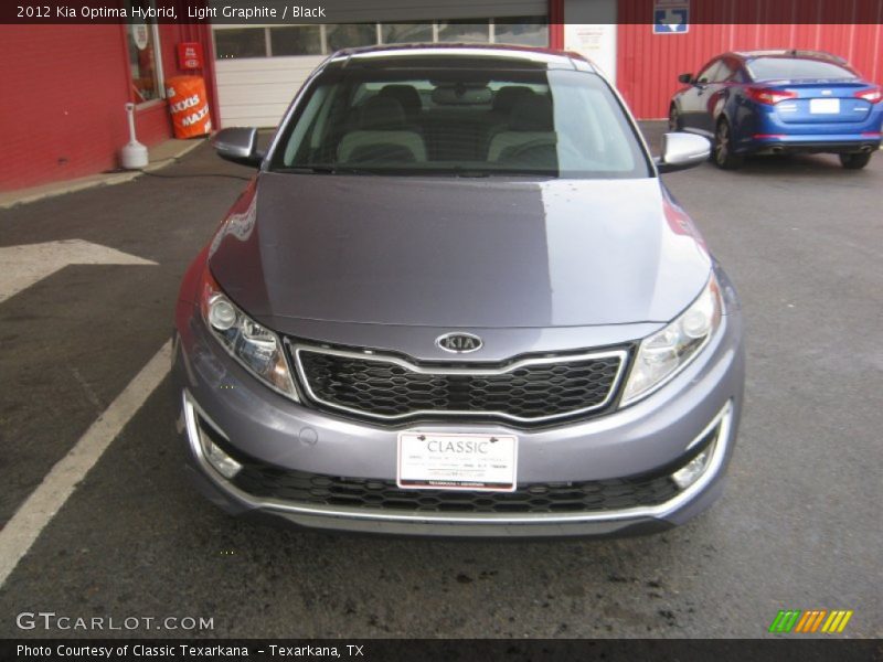 Light Graphite / Black 2012 Kia Optima Hybrid