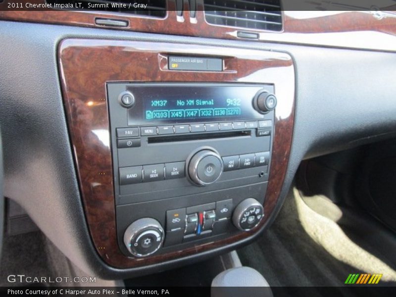 Summit White / Gray 2011 Chevrolet Impala LT