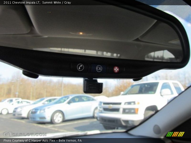 Summit White / Gray 2011 Chevrolet Impala LT