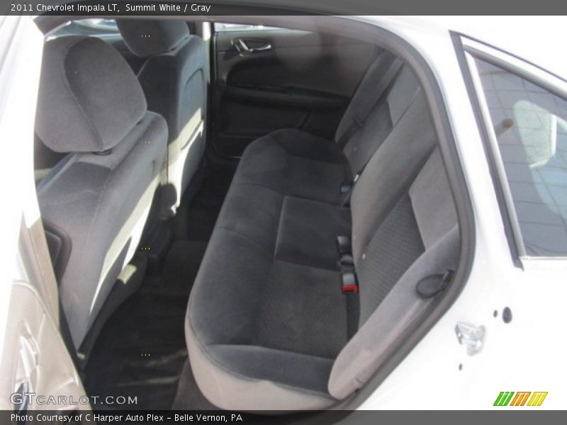 Summit White / Gray 2011 Chevrolet Impala LT