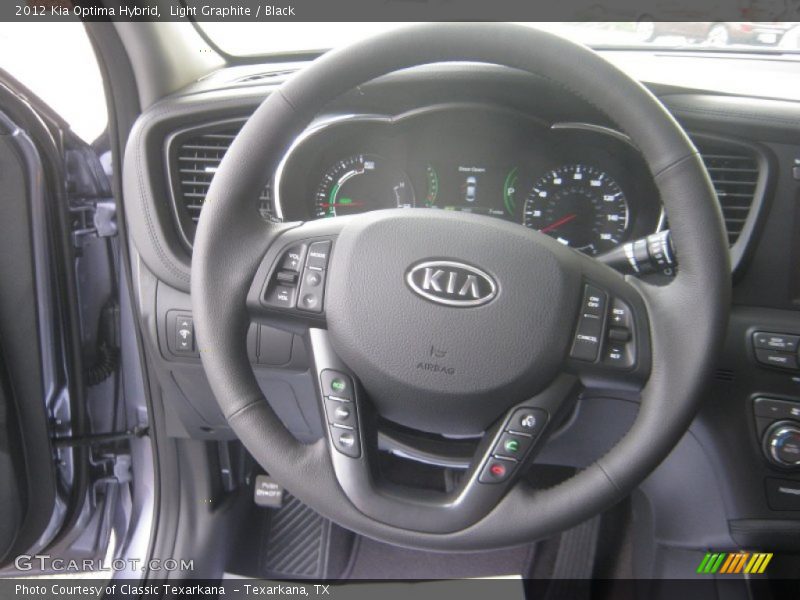 Light Graphite / Black 2012 Kia Optima Hybrid