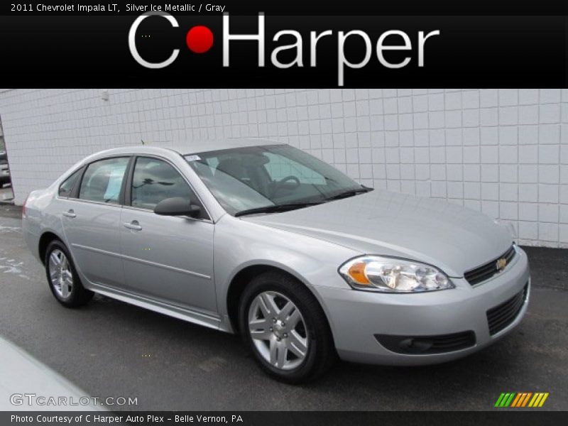 Silver Ice Metallic / Gray 2011 Chevrolet Impala LT