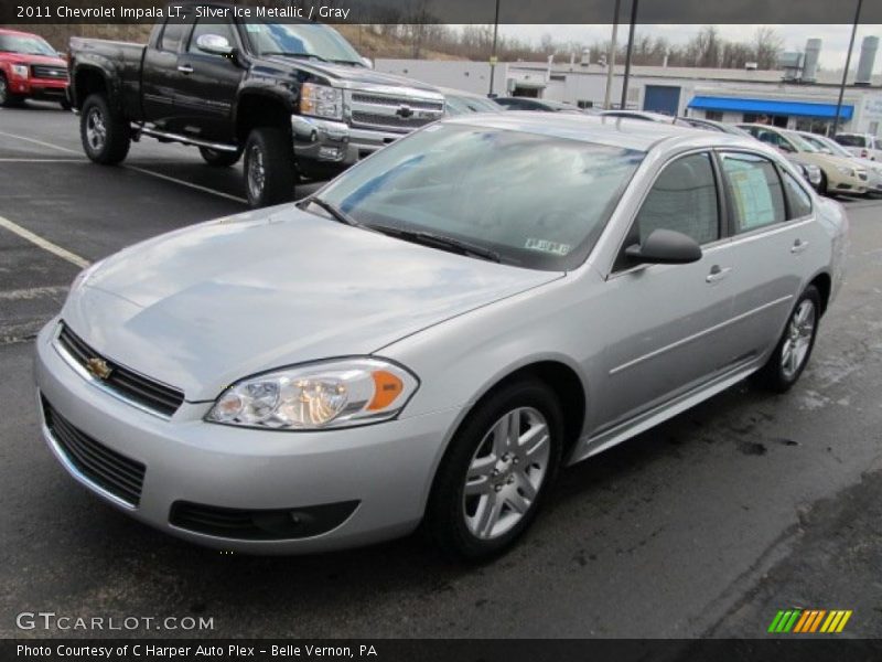 Silver Ice Metallic / Gray 2011 Chevrolet Impala LT