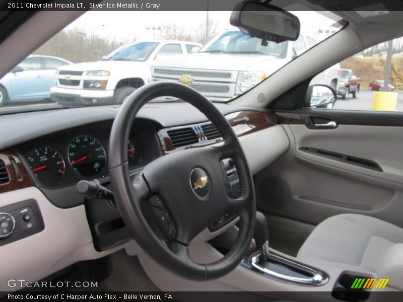 Silver Ice Metallic / Gray 2011 Chevrolet Impala LT