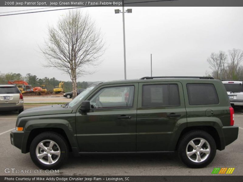 Jeep Green Metallic / Pastel Pebble Beige 2008 Jeep Patriot Sport