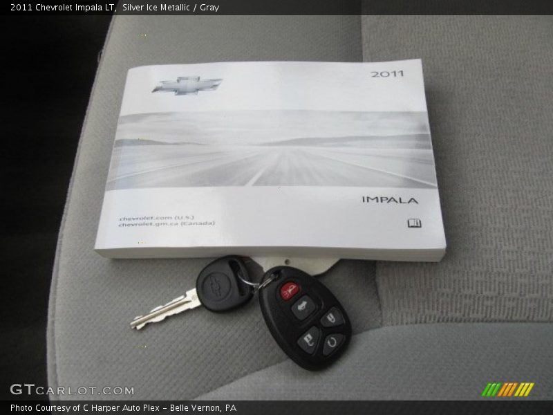Silver Ice Metallic / Gray 2011 Chevrolet Impala LT