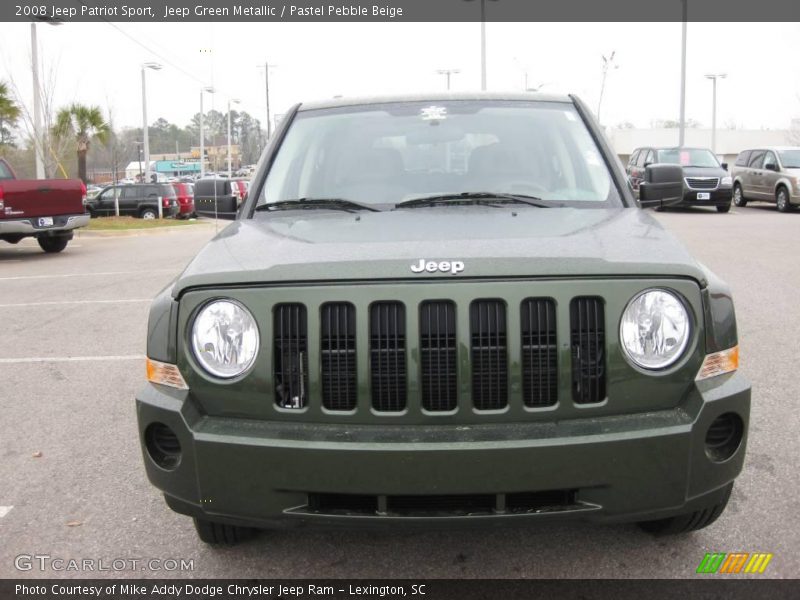 Jeep Green Metallic / Pastel Pebble Beige 2008 Jeep Patriot Sport