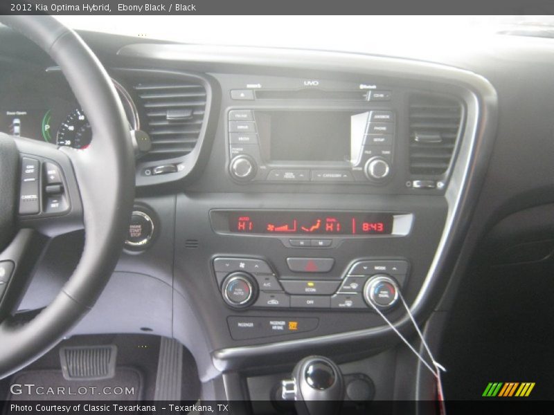 Ebony Black / Black 2012 Kia Optima Hybrid