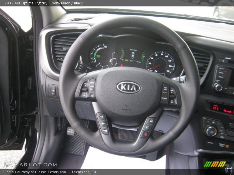  2012 Optima Hybrid Steering Wheel