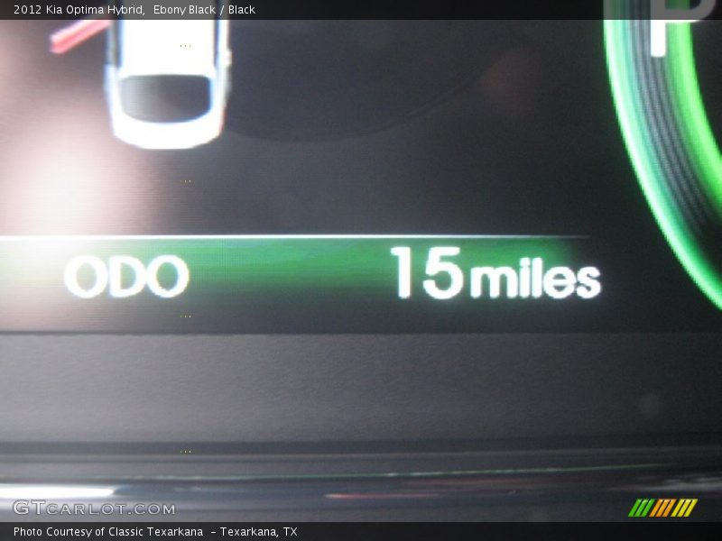 Ebony Black / Black 2012 Kia Optima Hybrid