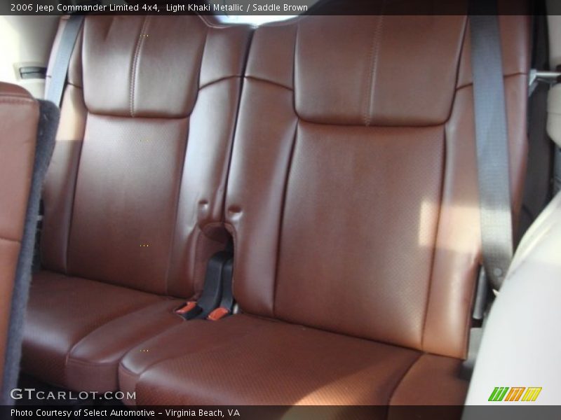 Light Khaki Metallic / Saddle Brown 2006 Jeep Commander Limited 4x4