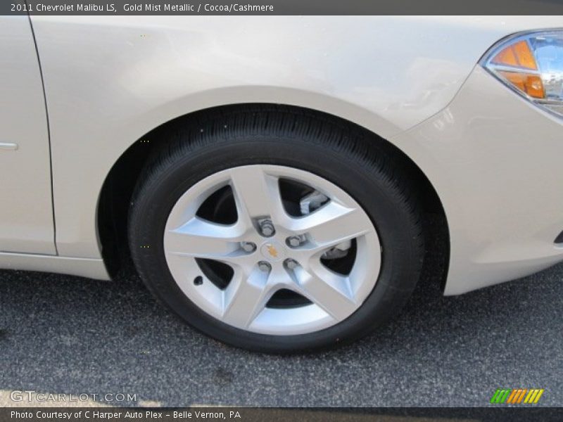 Gold Mist Metallic / Cocoa/Cashmere 2011 Chevrolet Malibu LS