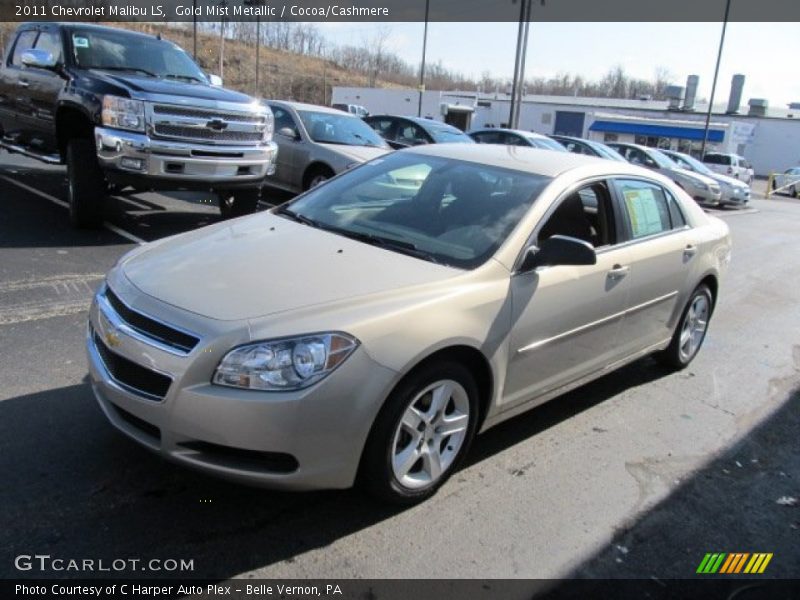 Gold Mist Metallic / Cocoa/Cashmere 2011 Chevrolet Malibu LS