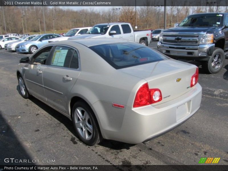 Gold Mist Metallic / Cocoa/Cashmere 2011 Chevrolet Malibu LS