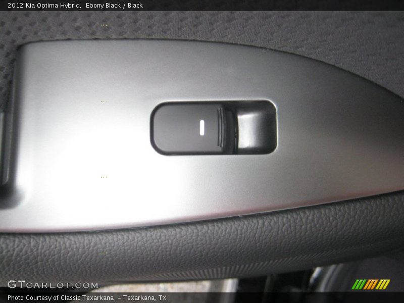 Ebony Black / Black 2012 Kia Optima Hybrid