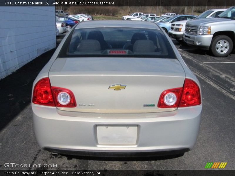 Gold Mist Metallic / Cocoa/Cashmere 2011 Chevrolet Malibu LS