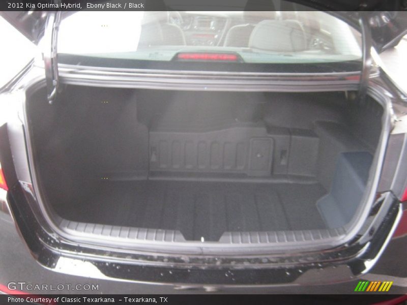 Ebony Black / Black 2012 Kia Optima Hybrid