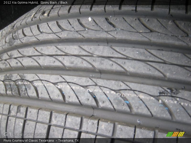 Ebony Black / Black 2012 Kia Optima Hybrid