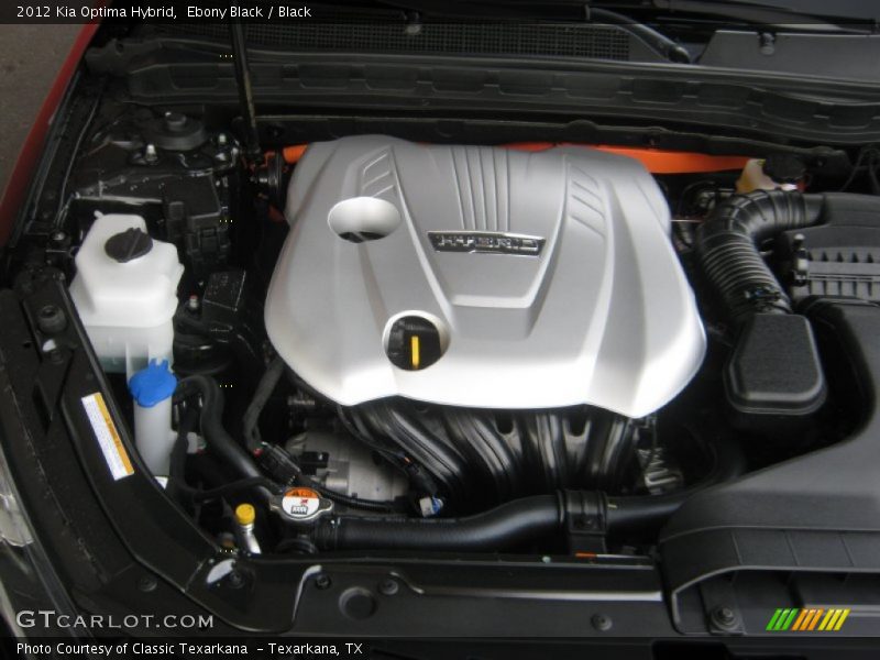  2012 Optima Hybrid Engine - 2.4 Liter DOHC 16-Valve VVT 4 Cylinder Gasoline/Electric Hybrid