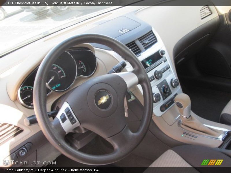 Gold Mist Metallic / Cocoa/Cashmere 2011 Chevrolet Malibu LS