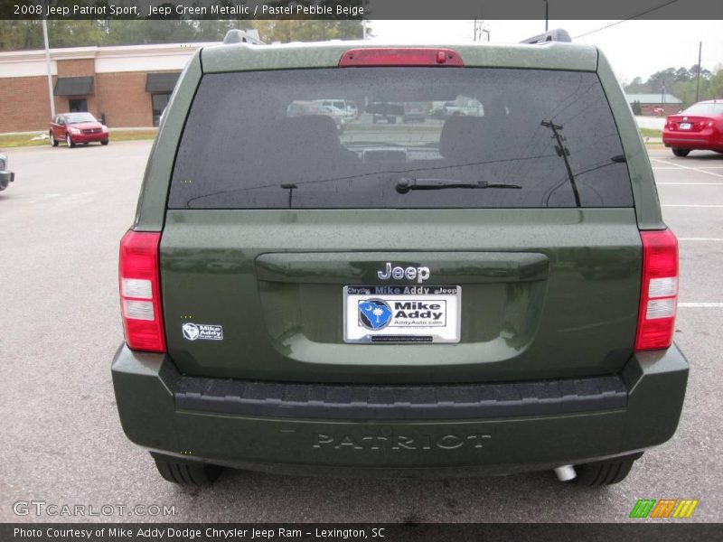 Jeep Green Metallic / Pastel Pebble Beige 2008 Jeep Patriot Sport