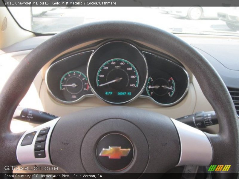 Gold Mist Metallic / Cocoa/Cashmere 2011 Chevrolet Malibu LS