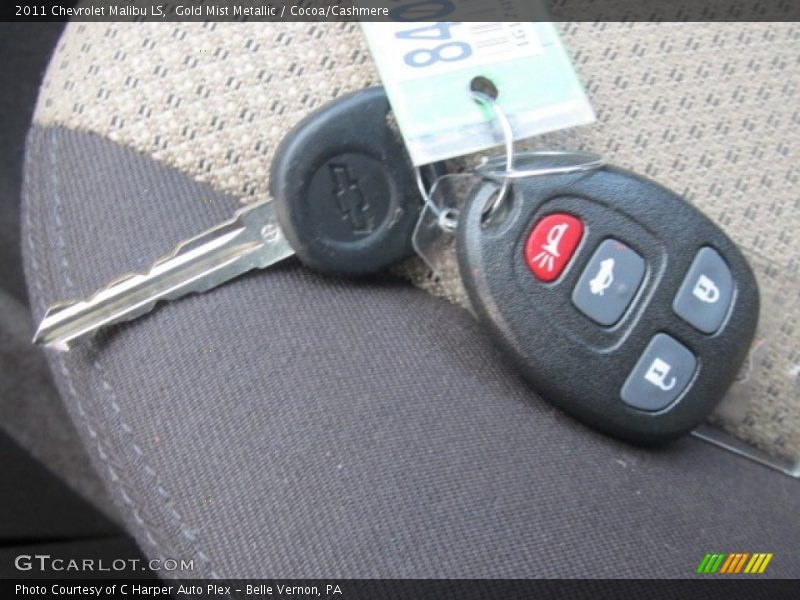 Gold Mist Metallic / Cocoa/Cashmere 2011 Chevrolet Malibu LS