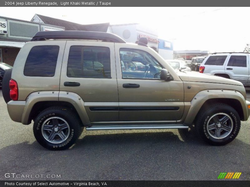 Light Khaki Metallic / Taupe 2004 Jeep Liberty Renegade