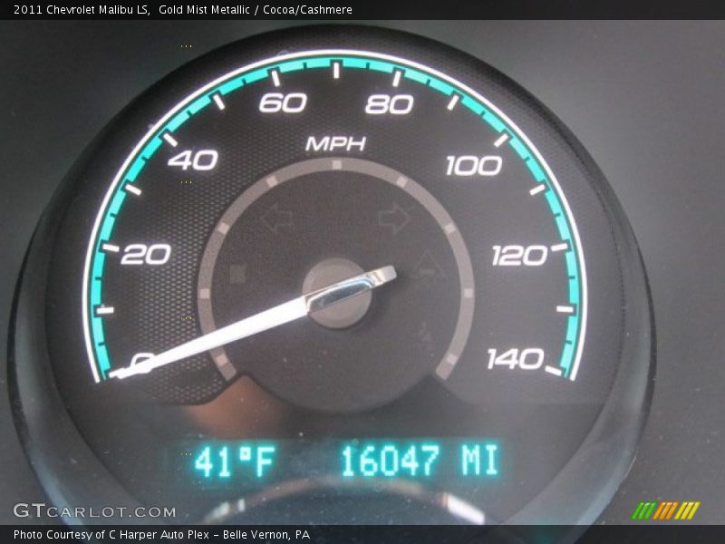 Gold Mist Metallic / Cocoa/Cashmere 2011 Chevrolet Malibu LS