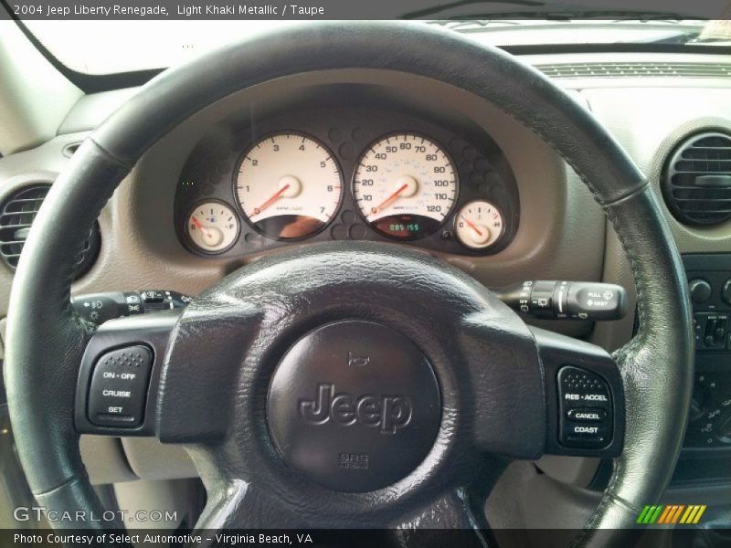 Light Khaki Metallic / Taupe 2004 Jeep Liberty Renegade