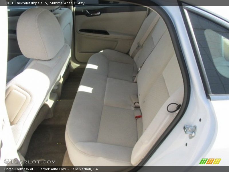Summit White / Gray 2011 Chevrolet Impala LS