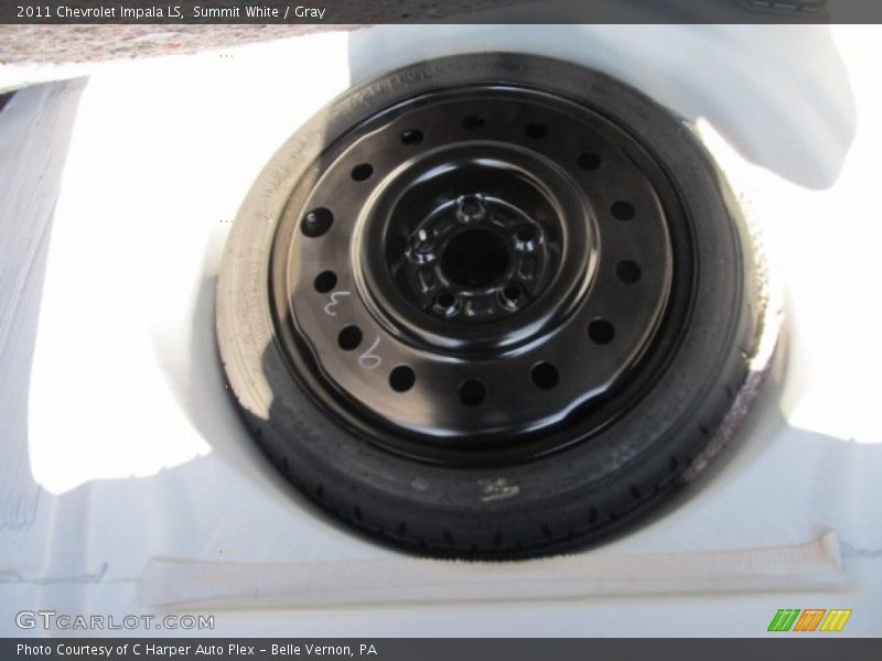 Summit White / Gray 2011 Chevrolet Impala LS