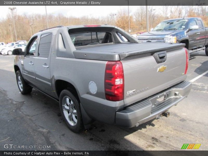 Graystone Metallic / Ebony 2008 Chevrolet Avalanche LTZ 4x4