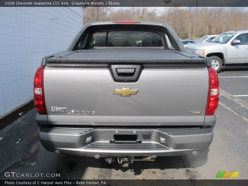 Graystone Metallic / Ebony 2008 Chevrolet Avalanche LTZ 4x4