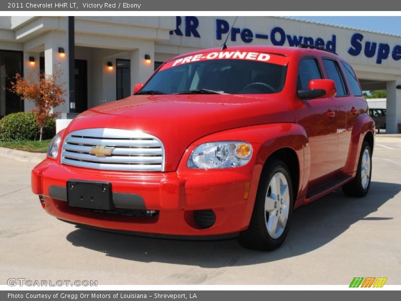 Victory Red / Ebony 2011 Chevrolet HHR LT