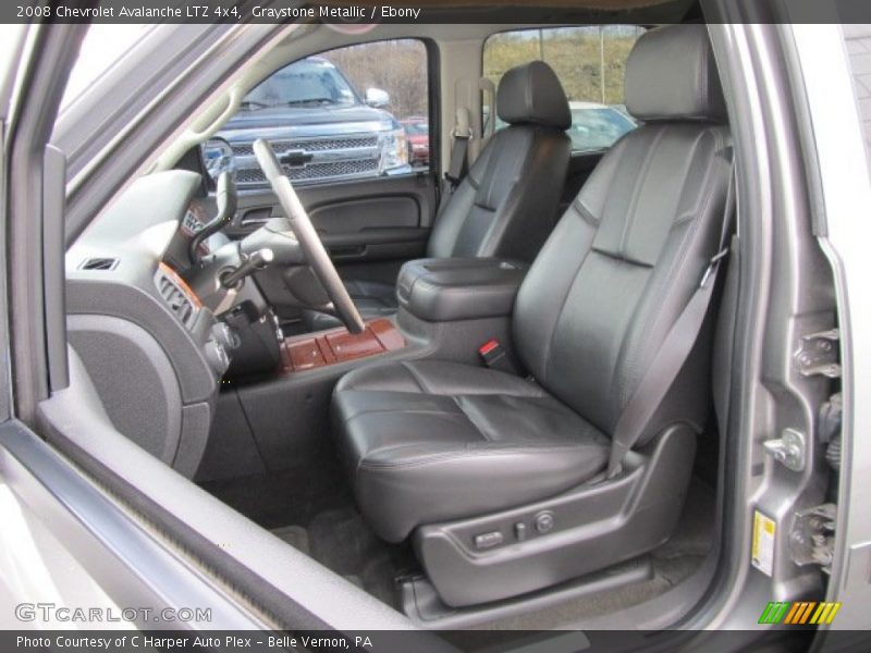 Graystone Metallic / Ebony 2008 Chevrolet Avalanche LTZ 4x4