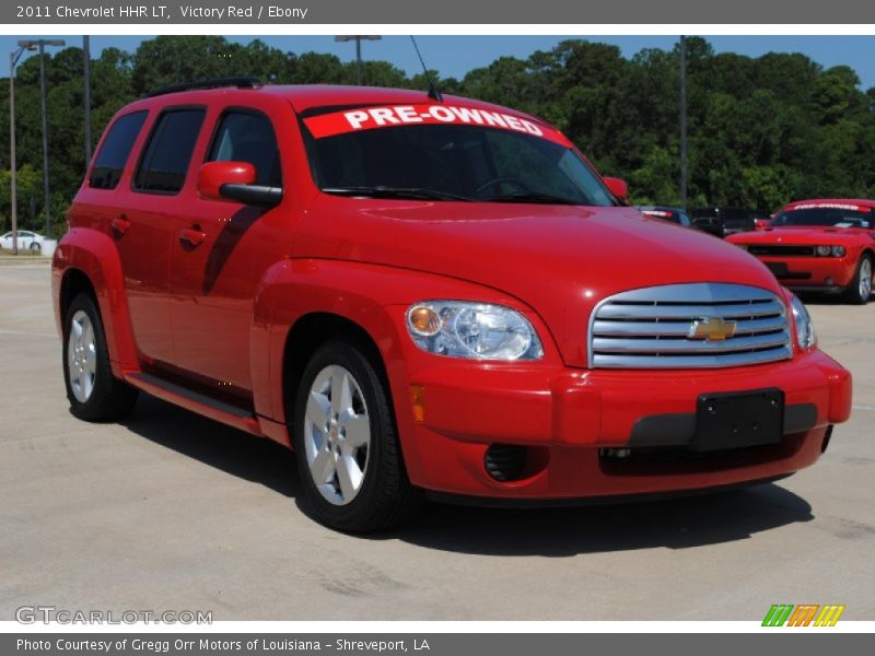 Victory Red / Ebony 2011 Chevrolet HHR LT