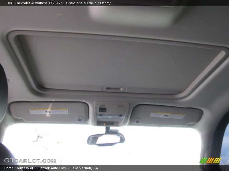 Graystone Metallic / Ebony 2008 Chevrolet Avalanche LTZ 4x4