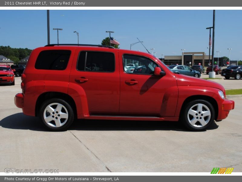 Victory Red / Ebony 2011 Chevrolet HHR LT