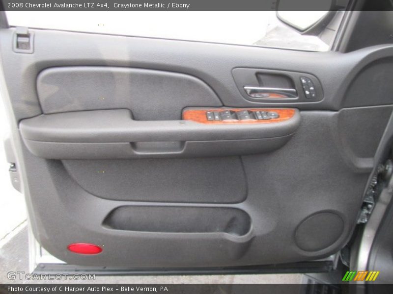 Graystone Metallic / Ebony 2008 Chevrolet Avalanche LTZ 4x4