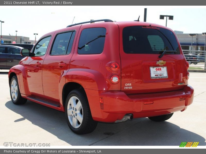 Victory Red / Ebony 2011 Chevrolet HHR LT